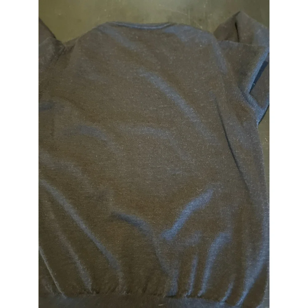 John‎ Ashford Italian Merino Wool Argyle V-Neck Sweater